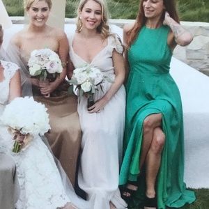 Ceremony by Joanna August Chiffon Wrap Dress